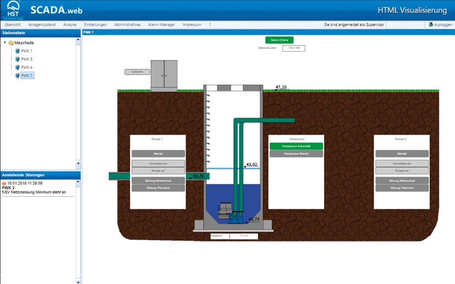 SCADA.web - Visualization of processes 3